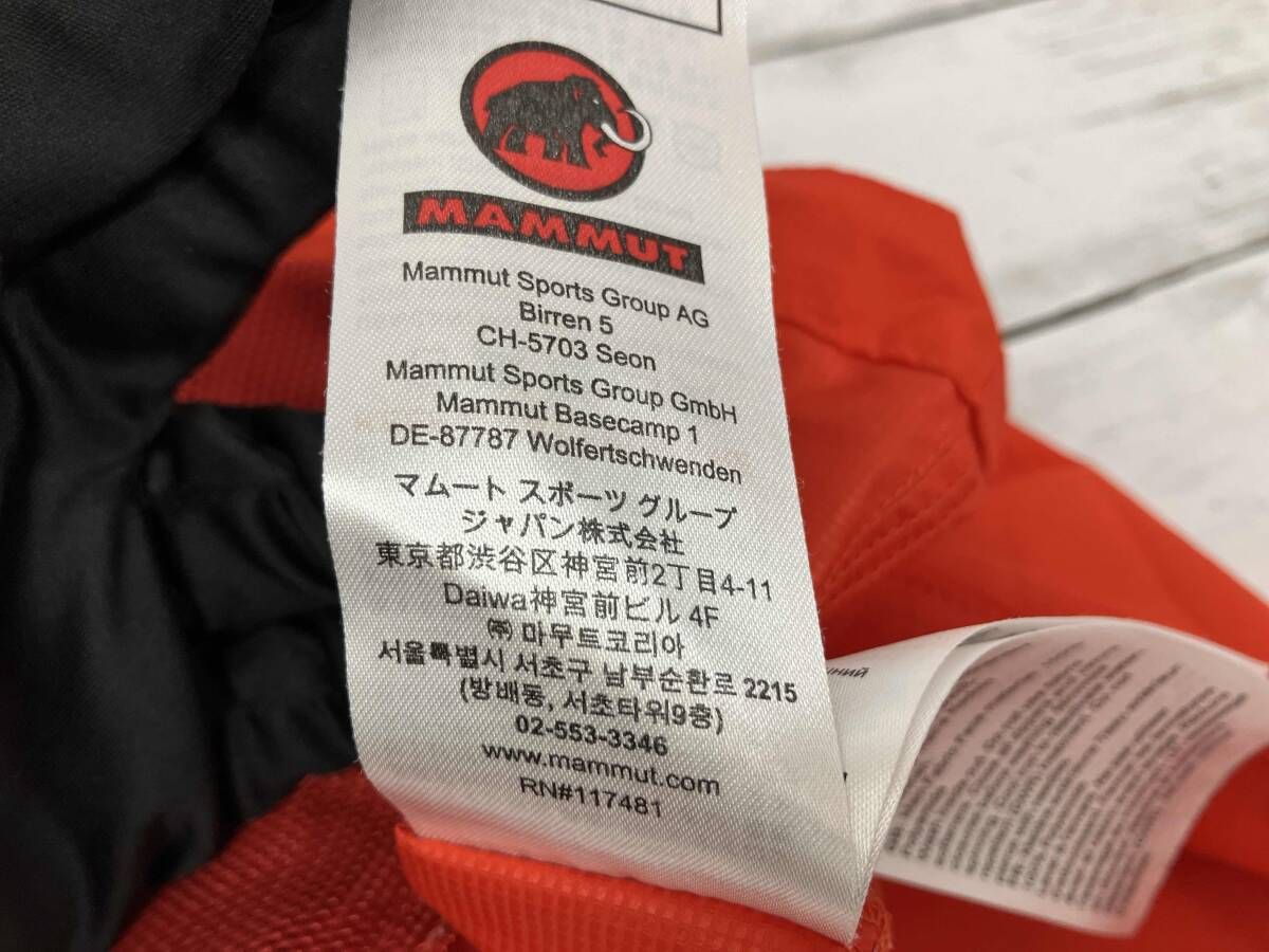 MAMMUT/マウンテンパーカー/レッド/Mサイズ - メルカリ