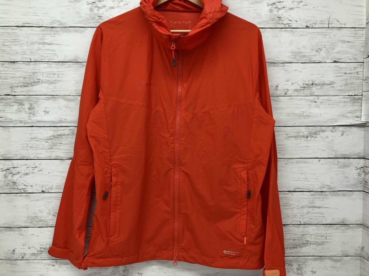 MAMMUT/マウンテンパーカー/レッド/Mサイズ - メルカリ