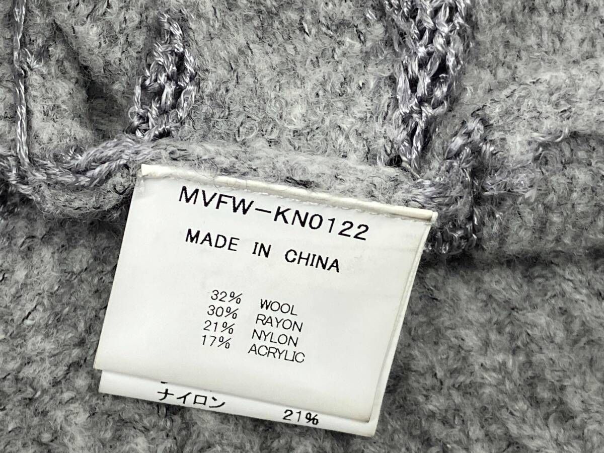 MASU 22AW reverse beethoven sweater エムエーエスユー 長袖ニット 