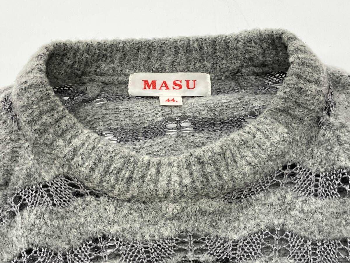 MASU 22AW reverse beethoven sweater エムエーエスユー 長袖ニット 