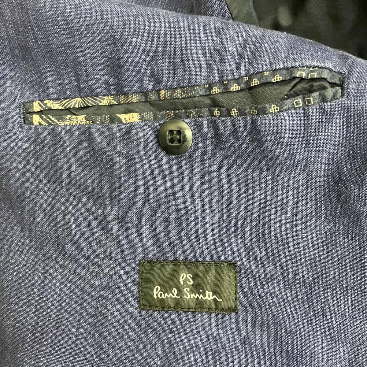 PAUL SMITH ポールスミス テーラードジャケット リネン100% PP-BG