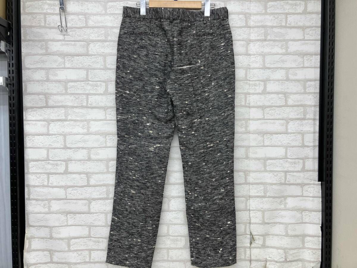 RAf SIMONS ラフシモンズ ロングパンツ ブラック グレー ツイード メンズ サイズ48 インポート その他 小物 メンズ