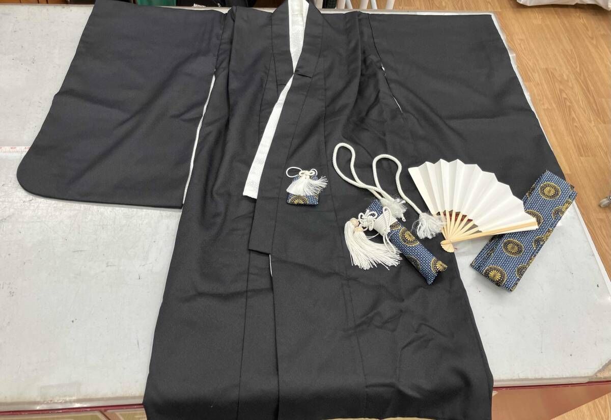 羽織袴セット 男児 男の子 七五三 袴 黒系