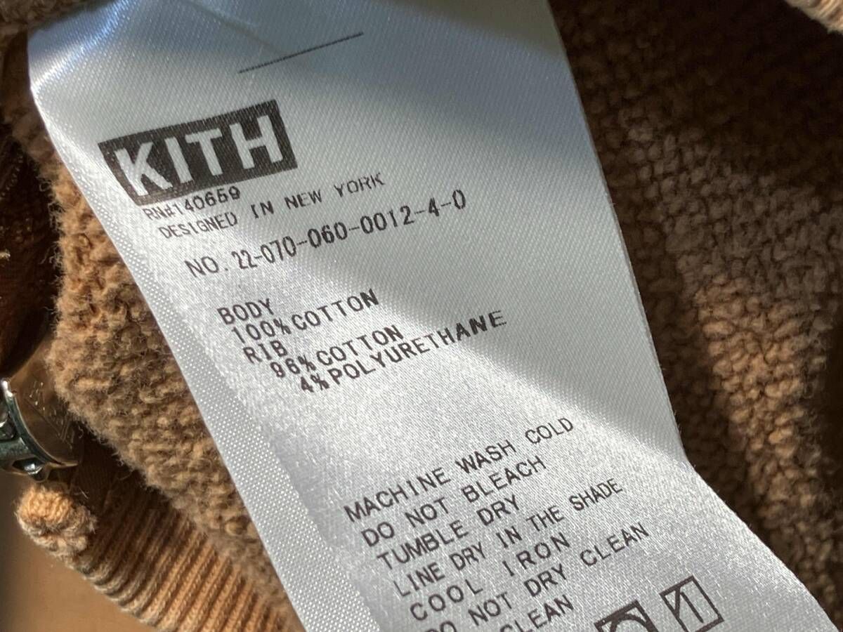 KITH × BMW / ジップパーカー/S/ポリエステル/BLK/24-070-060-0056-4-0 KITH BMW LOGO ZIP HOODIE ロゴ刺繍ジップアップパーカー Sサイズ キス