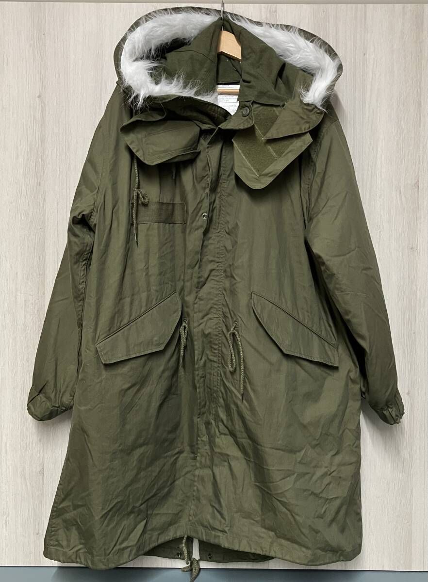 インナー付き US.ARMY ユーエス アーミー nato size 7080 8494 モッズコート ライナー付 サイズSMALL-REGULAR オリーブ