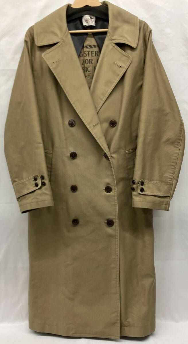 ギャングスタービル トレンチコート 茶 ブラウン サイズ表記 L GSV 17 AW 13