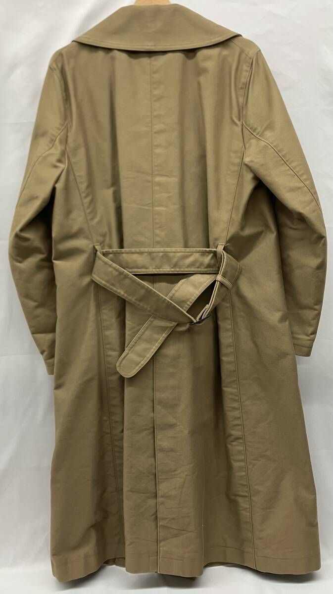 ギャングスタービル トレンチコート 茶 ブラウン サイズ表記 L GSV-17-AW-13