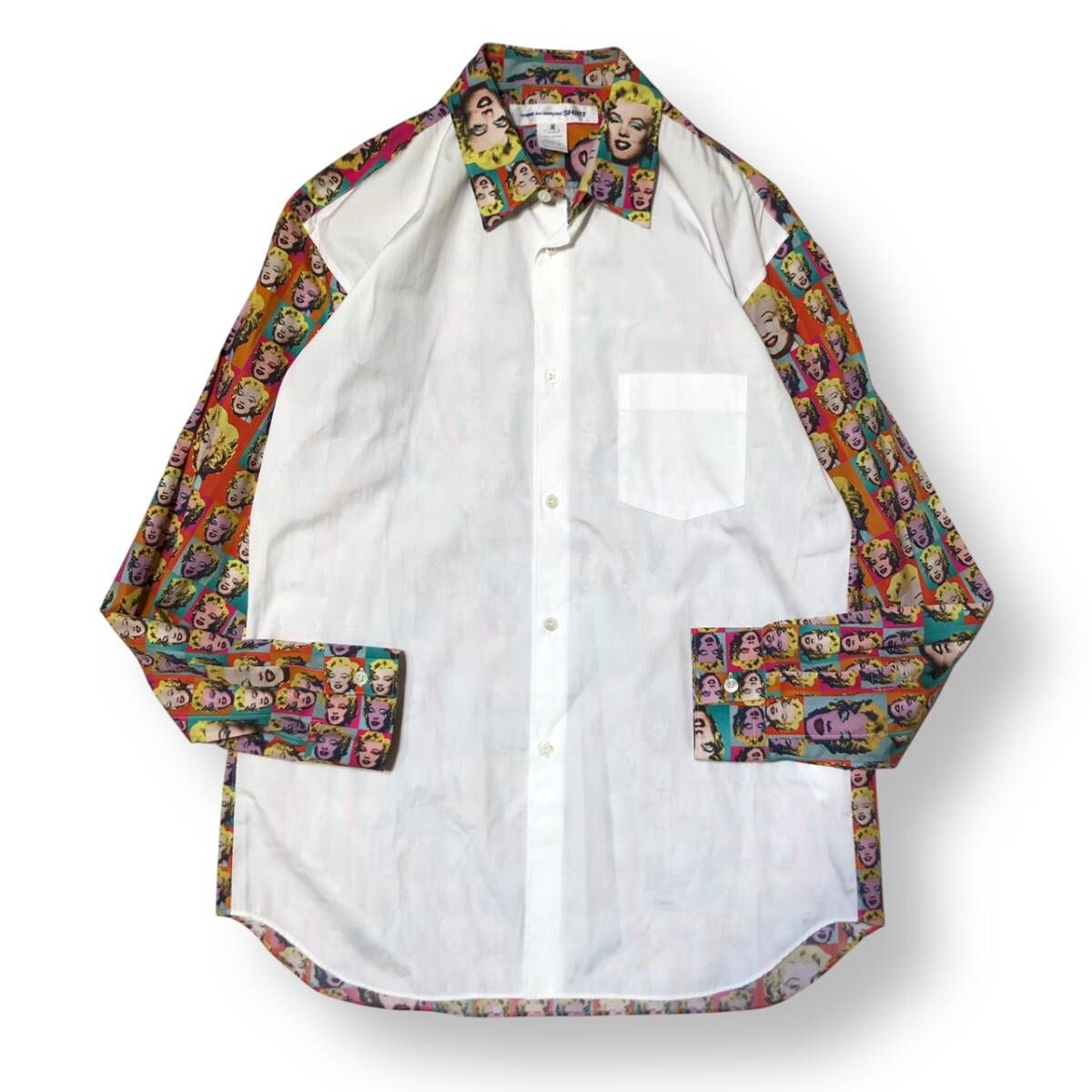 24ss／COMME des GARCONS SHIRT／FM-B027 Andy Warhol アンディ 