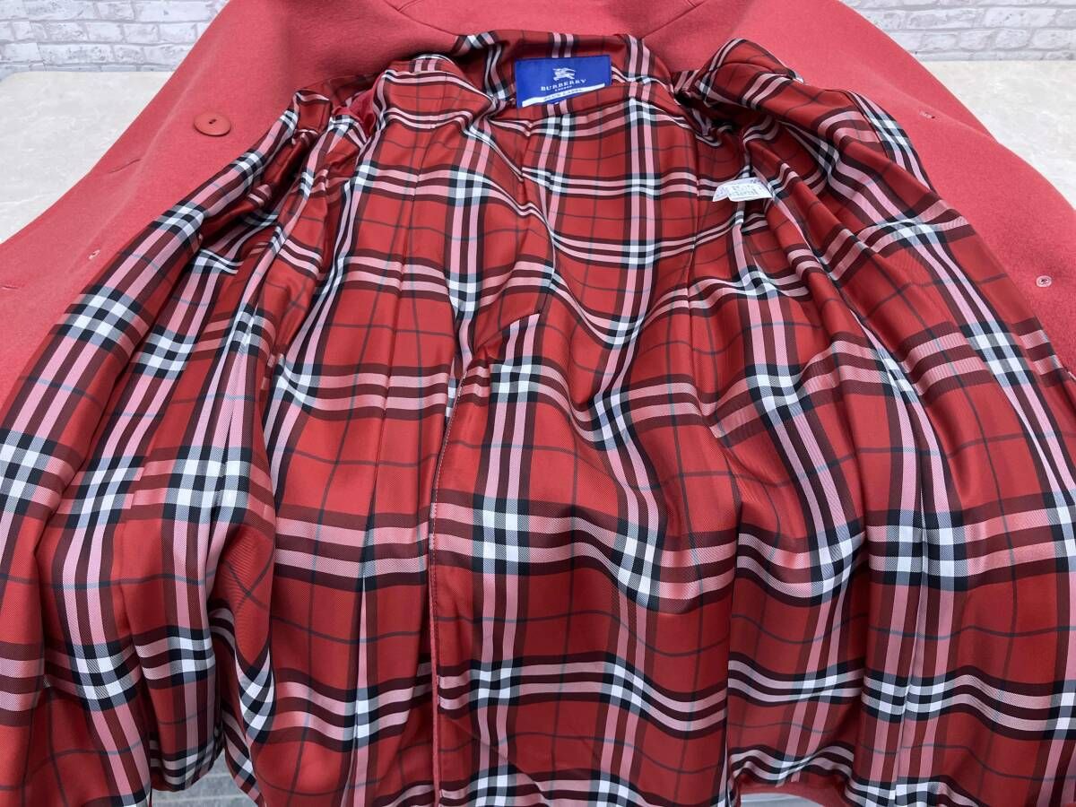 BURBERRY BLUE LABEL バーバリー ブルーレーベル ピーコート FNF35-760