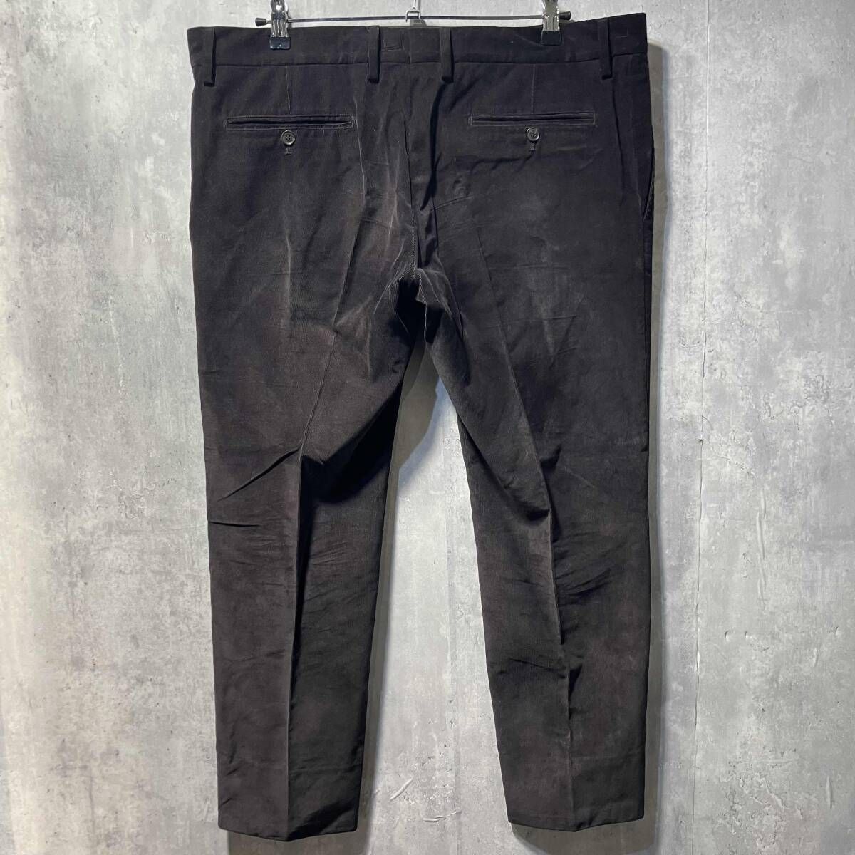 DOLCE&GABBANA archive corduroy pants コーデュロイセンタープレス