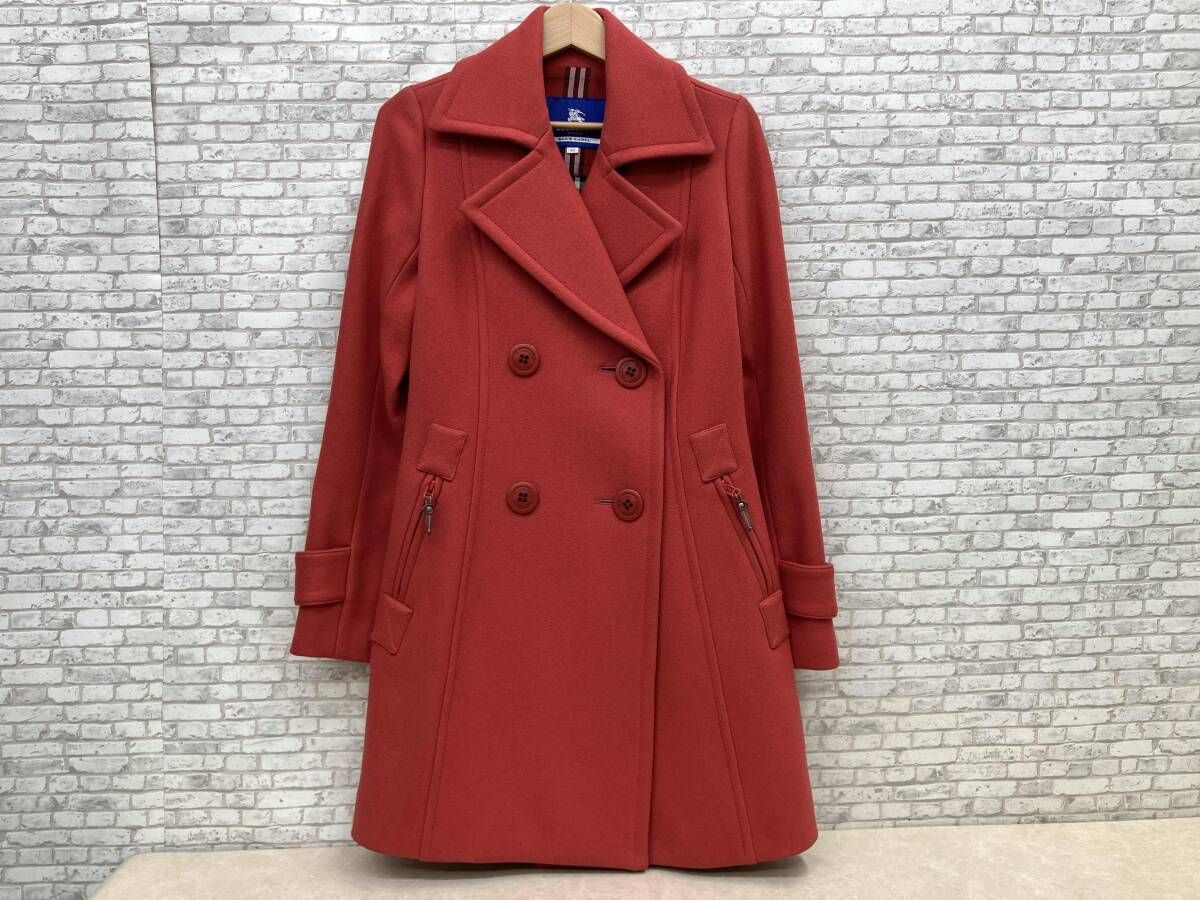 BURBERRY BLUE LABEL バーバリー ブルーレーベル ピーコート FNF35-760