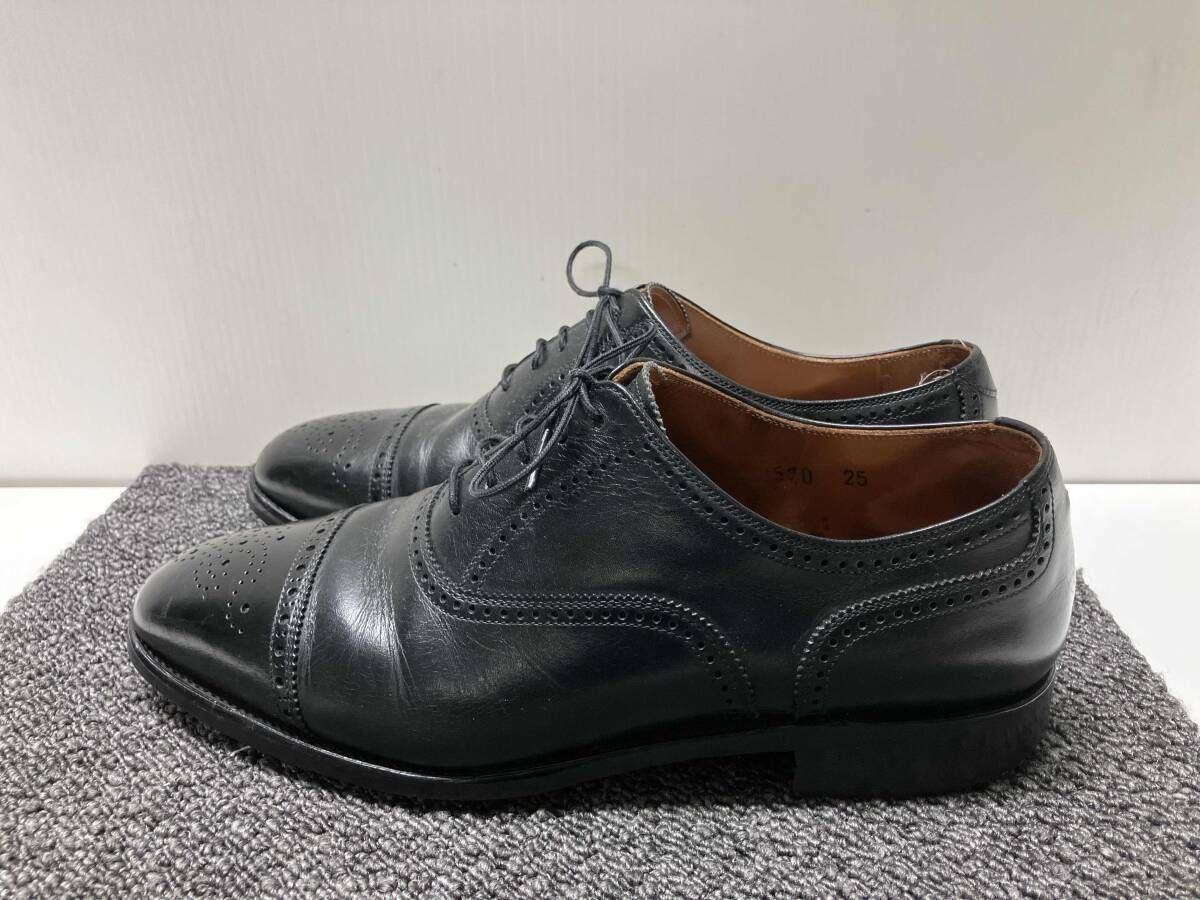 【値下不可】SCOTCH GRAIN スコッチグレイン　HA3520 25cm スコッチグレイン（SCOTCH GRAIN） シューズ 25cm ブラック メンズ