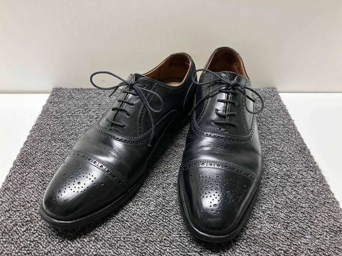 SCHOTT GRAIN スコッチグレイン 3520 サイズ25 cm ドレスシューズ ブラック 黒