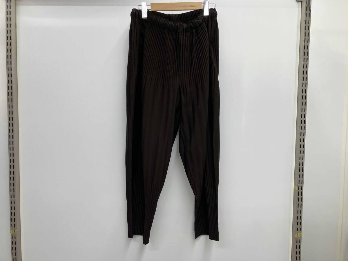 HOMME PLISSE ISSEY MIYAKE オムプリッセ イッセイミヤケ ブラウン