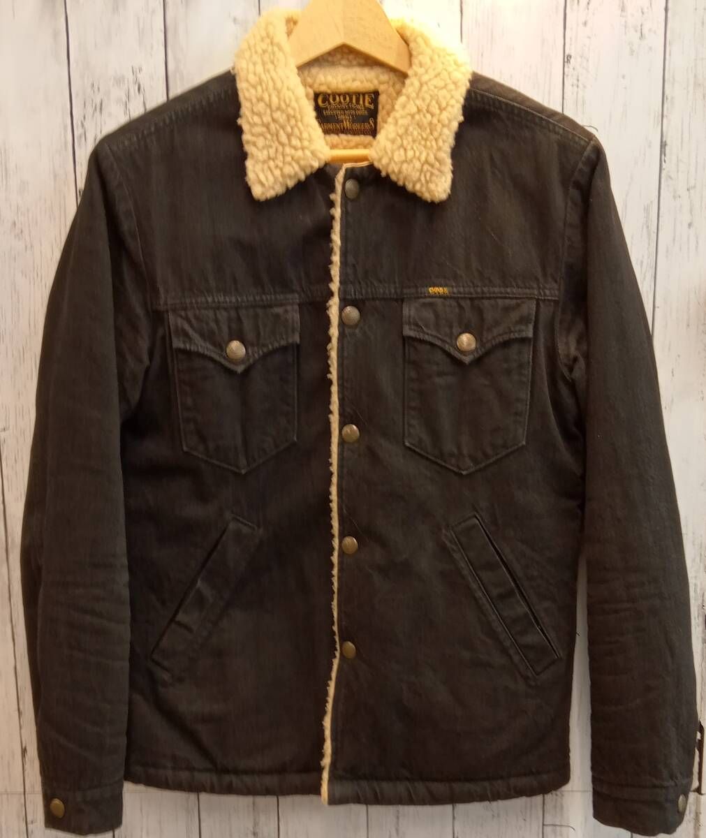 COOTIE クーティー ジャケット ボアトラッカージャケット ブラック S