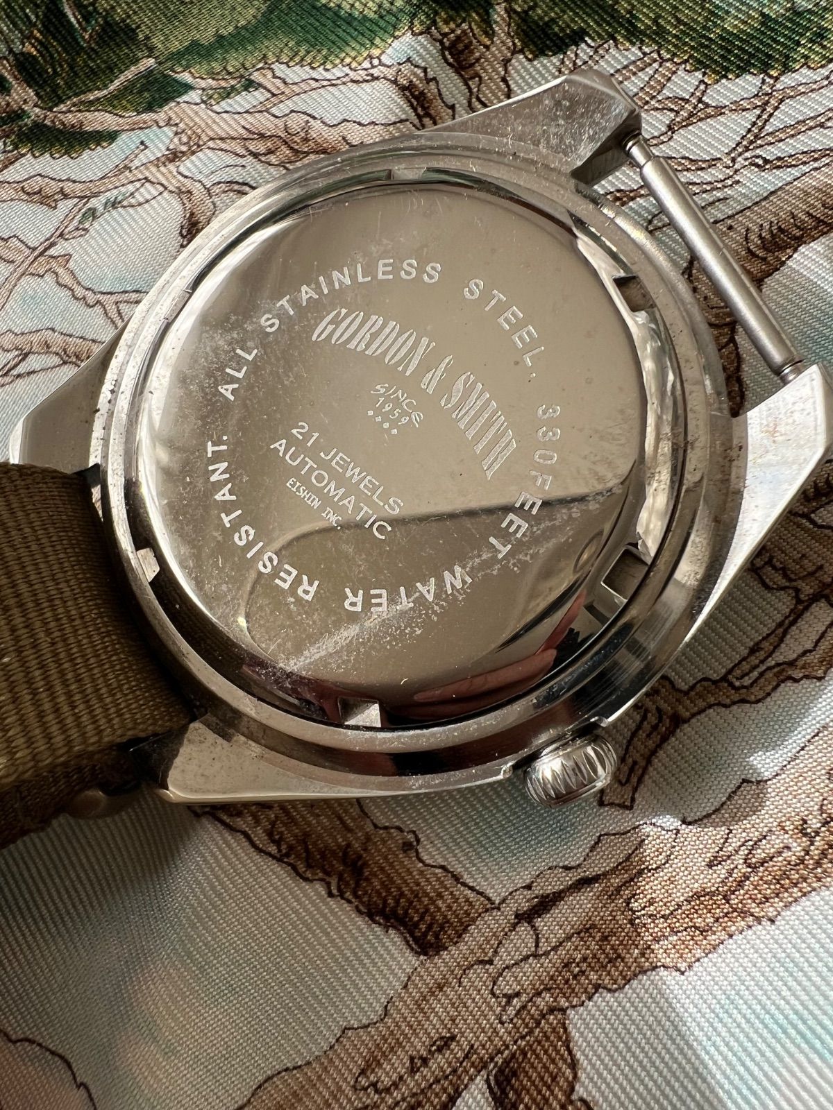 ゴードン&スミス☆ミリタリー 自動巻き時計☆since 1959☆GORDON