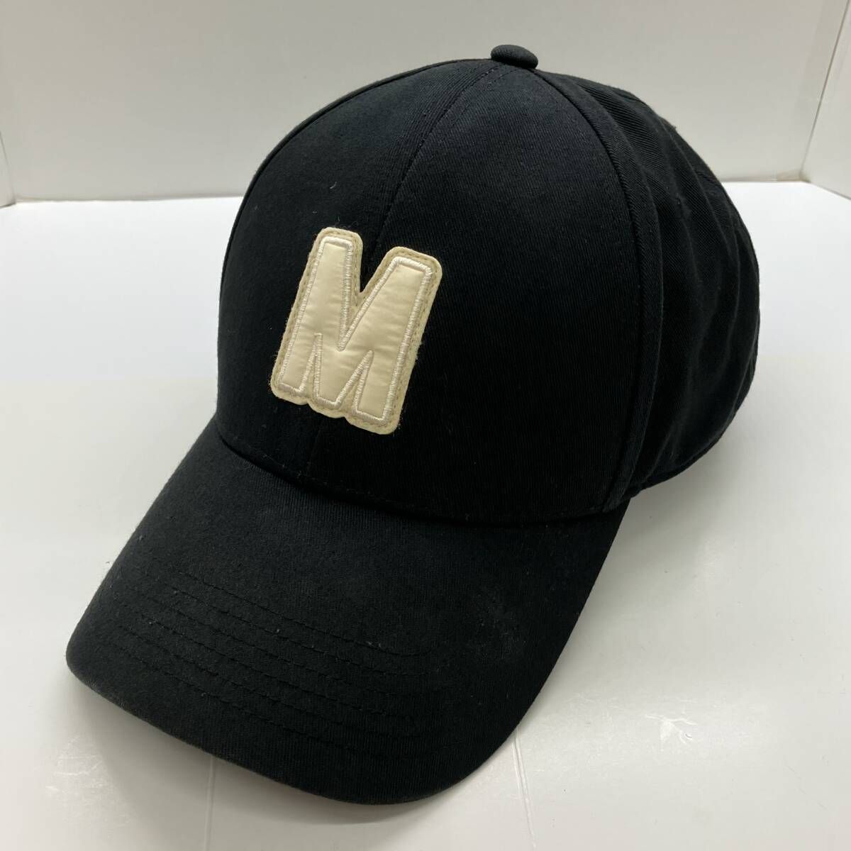 MONCLER ロゴMキャップ ブラック C A 9 CO 22 11421