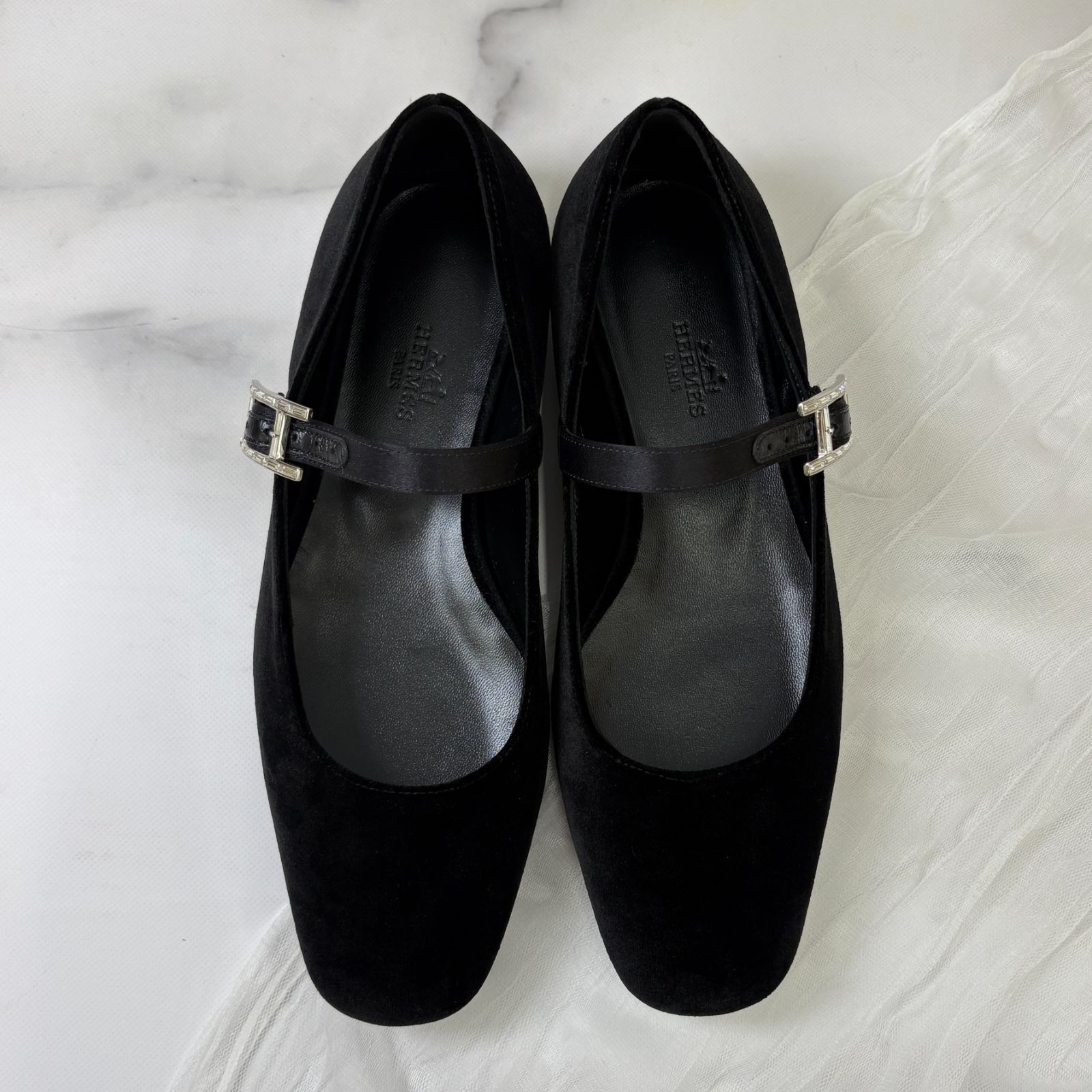 鑑定済み 【 新品未使用 】エルメス 《 ジェーン 》 35 ( 22.5cm程度