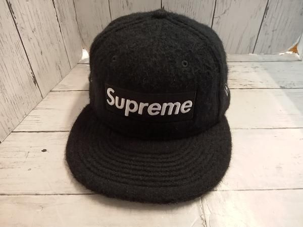 Supreme シュプリーム キャップ ウール ブラック ストリート サイズ7 1 4
