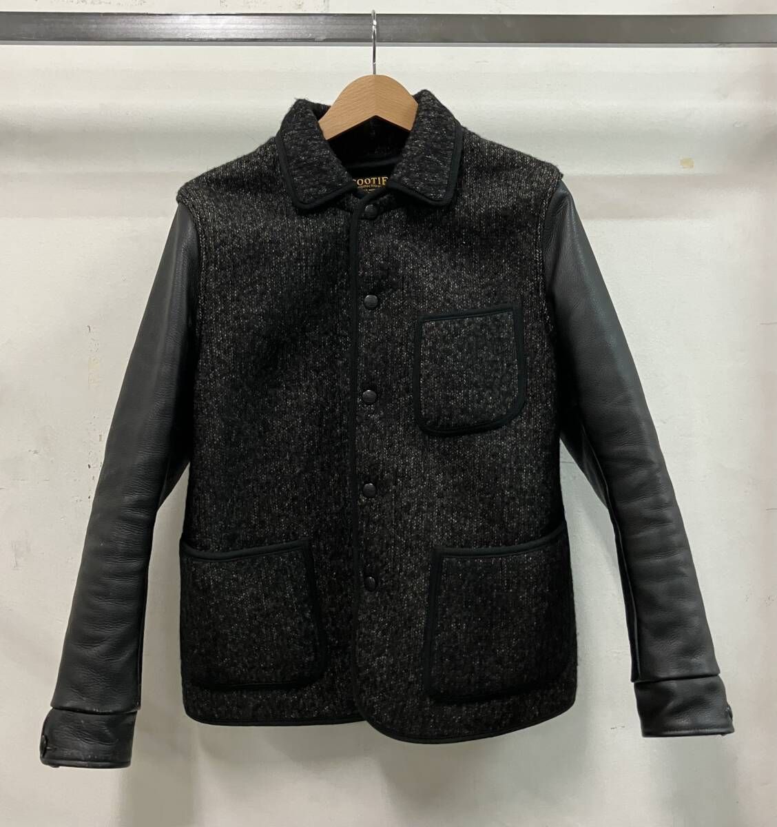 cootie russell shooting jacket ビーチクロス COOTIE PRODUCTIONS クーティプロダクションズ スタジャン russll