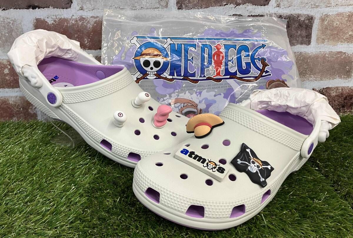 極美品】crocs×ONE PIECE×atmos/クロックス×ワンピース×アトモス/ギア5