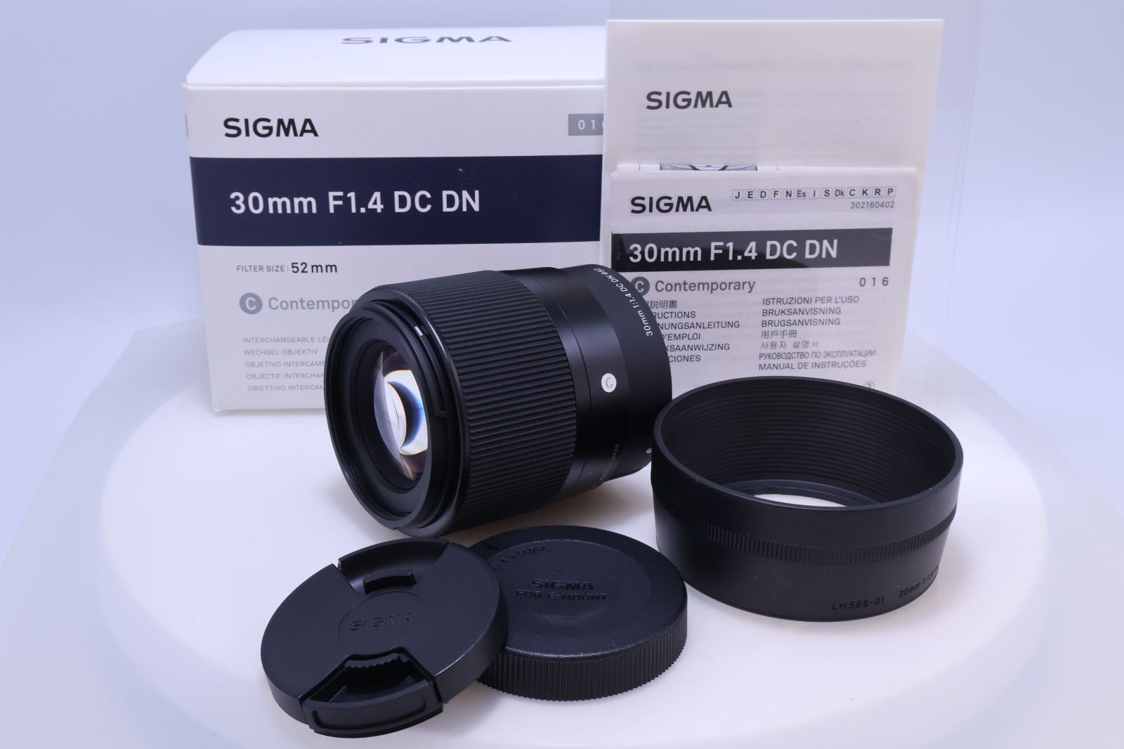 SIGMA 30 mm F 1.4 DC DN ソニー Eマウント 単焦点 標準 APS-C ミラーレス用 Contemporary