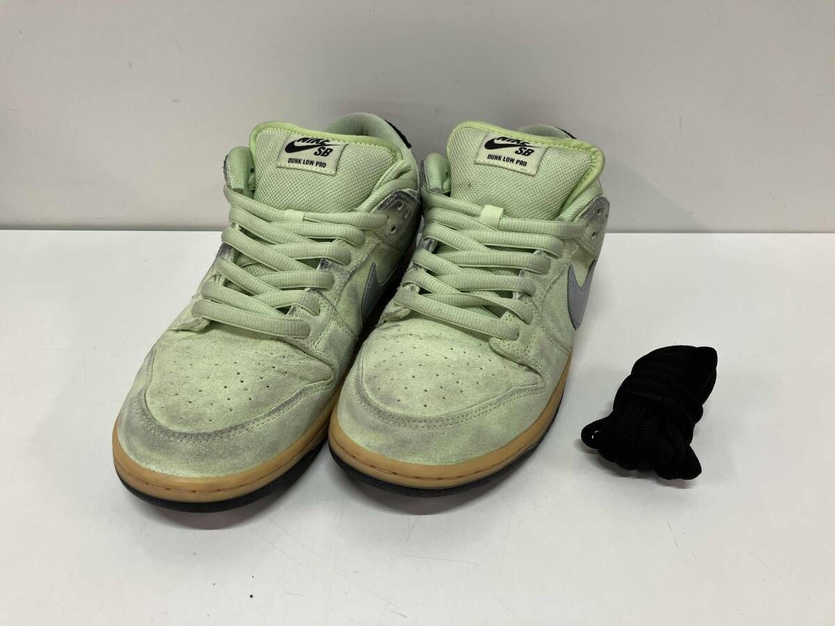 Nike Nike Sneakers SB Dunk LOW Verdugo Mountain HQ1626-300 Light Green 26.0 cm with Replacement Shoelaces