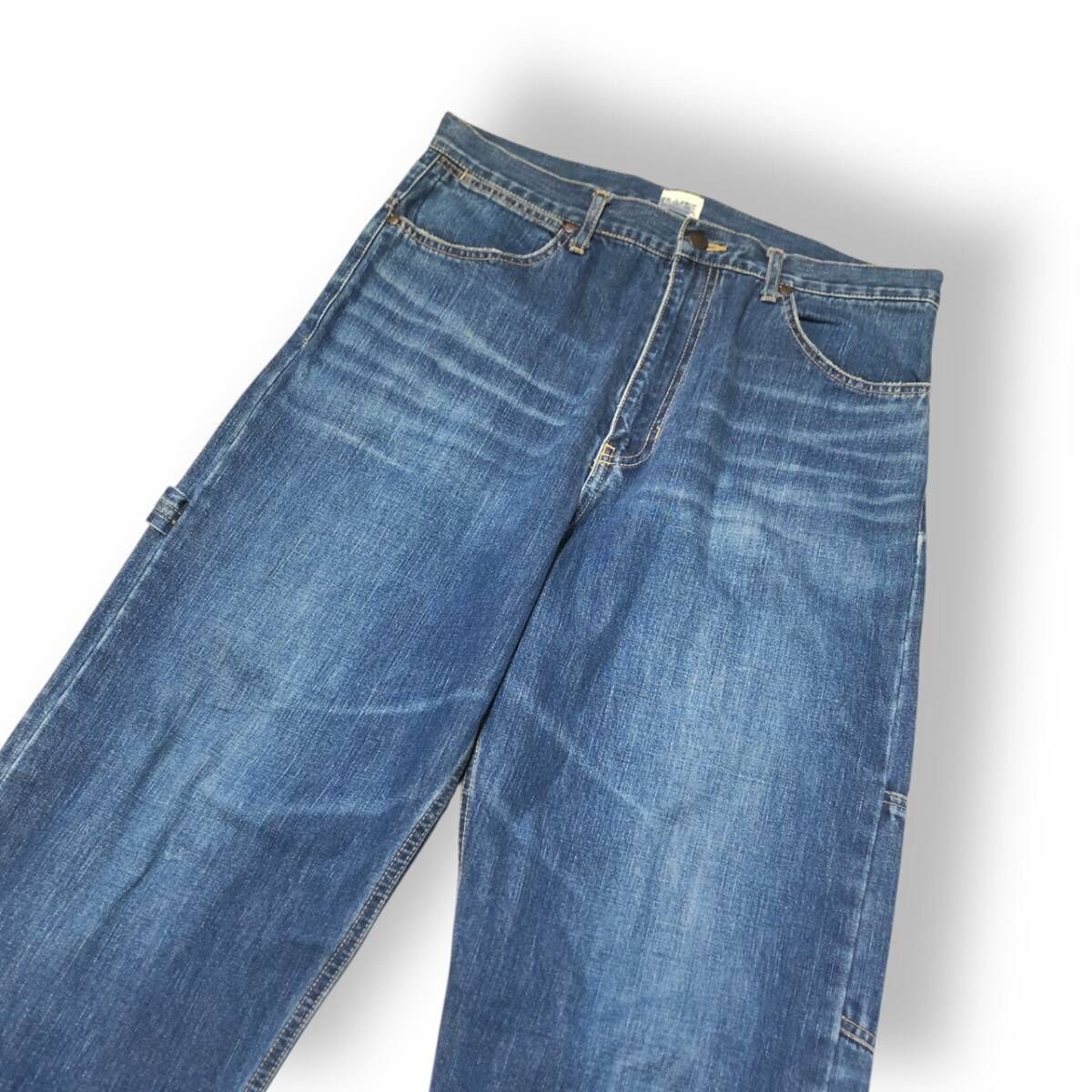 00s archive A BATHING APE プリントペインターデニムパンツ サイズМ