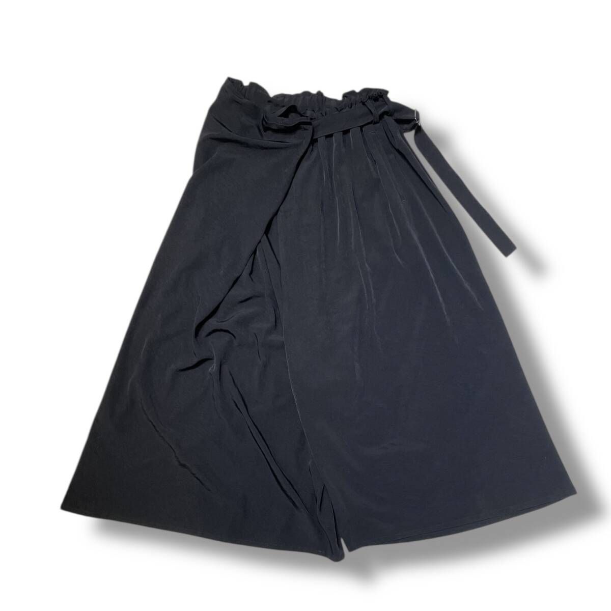 24 aw Yohji Yamamoto FEMME COLLECTIONS Crepe De Chine Wrap Skirt Pant スカートパンツ ヨウジヤマモト ファム ズ