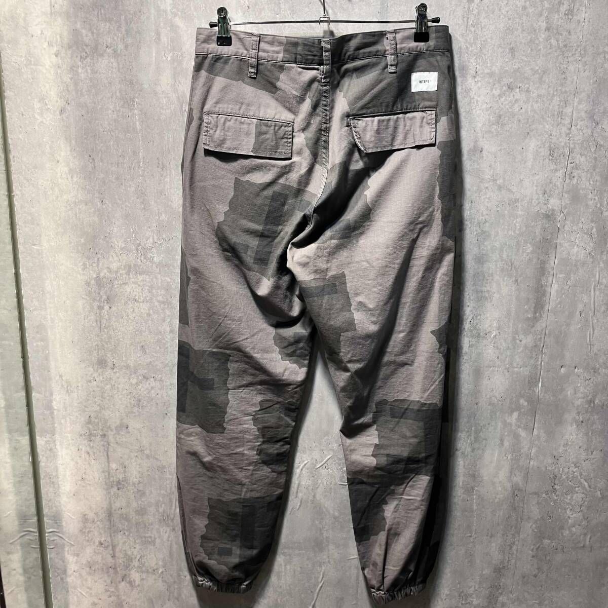 18 aw WTAPS CAMO CARGO PANTS カモ柄リップストップパンツ サイズ2 ダブルタップス