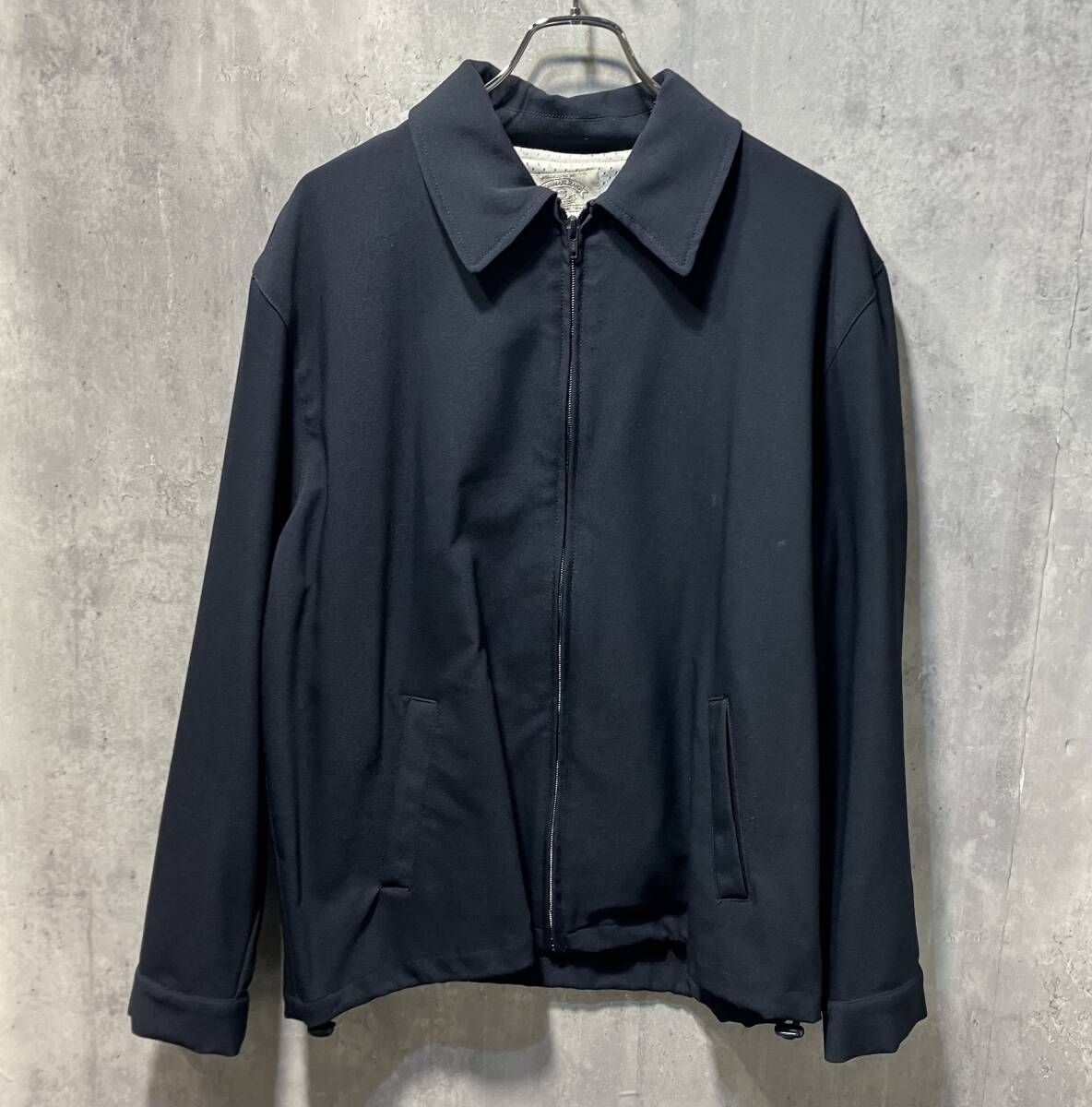 00s／ARMANI JEANS／zip up blouson ジップアップブルゾン サイズ48