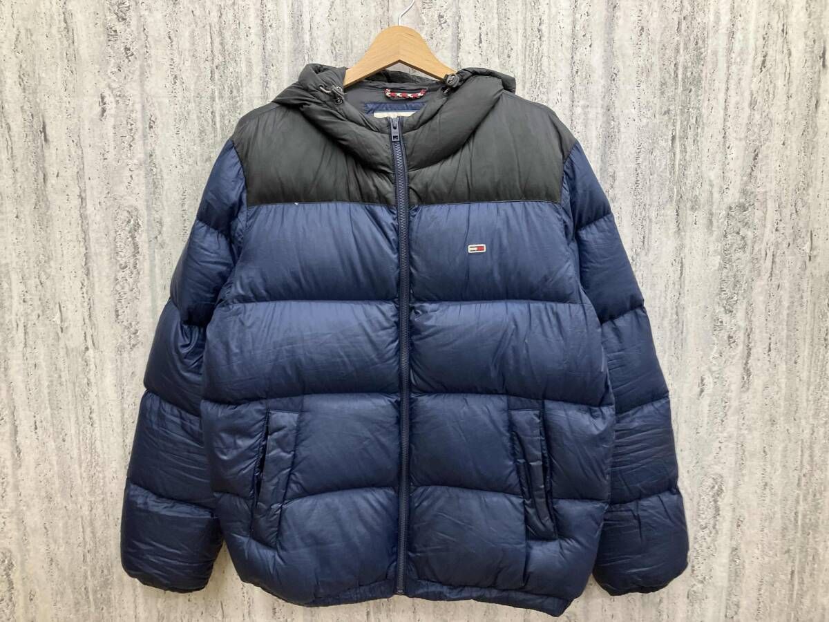 TOMMY JEANS トミー ダウンジャケット ネイビMサイズ について 【公式