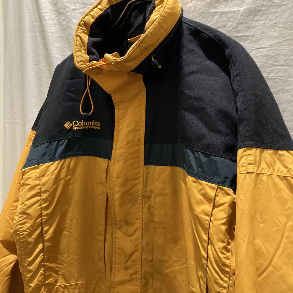 コロンビアマウンテンジャケット マウンテンパーカー 黄色 Columbia