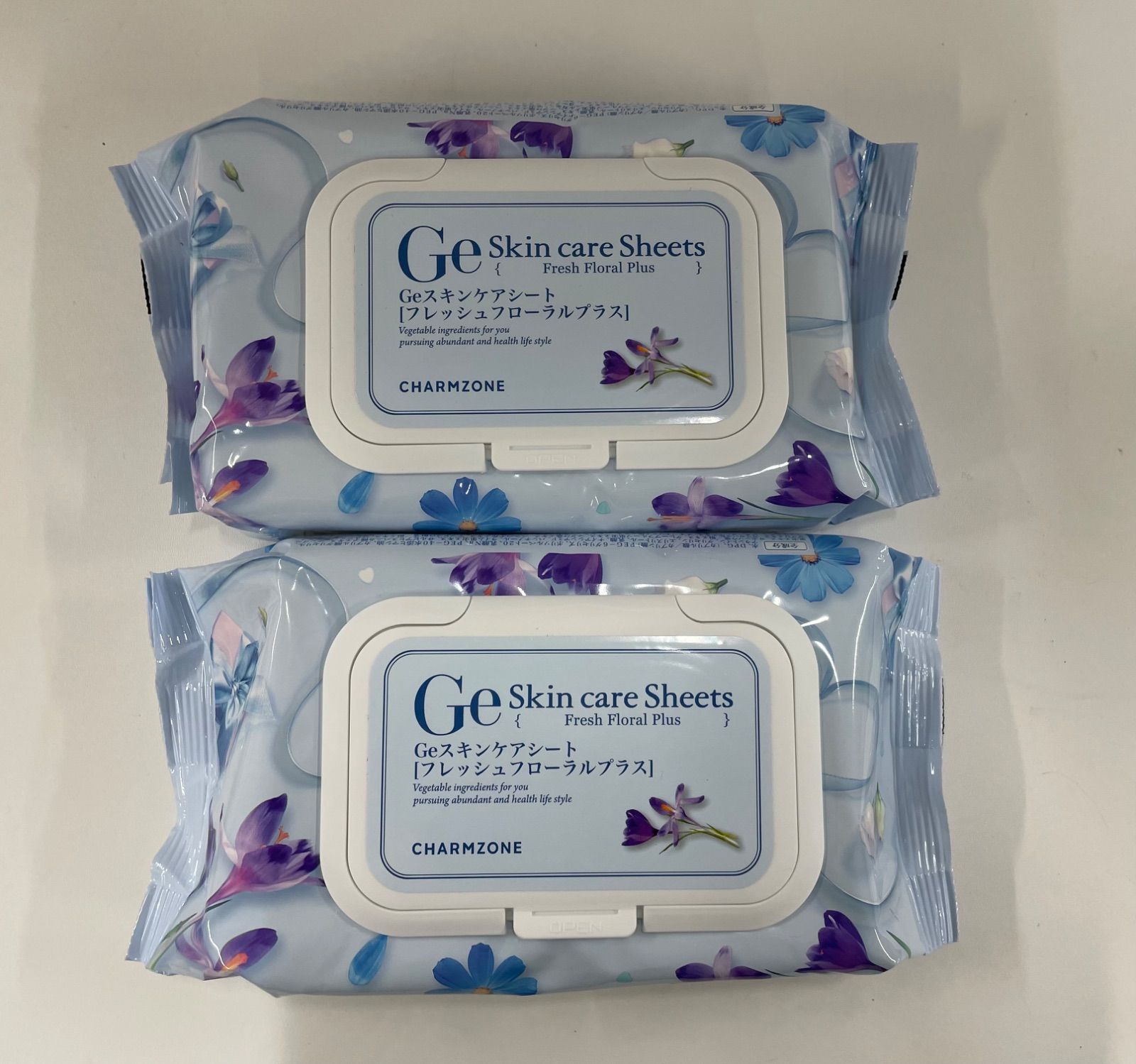 W1582 Ge スキンケアシート フレッシュフローラルプラス 60枚 (354ml