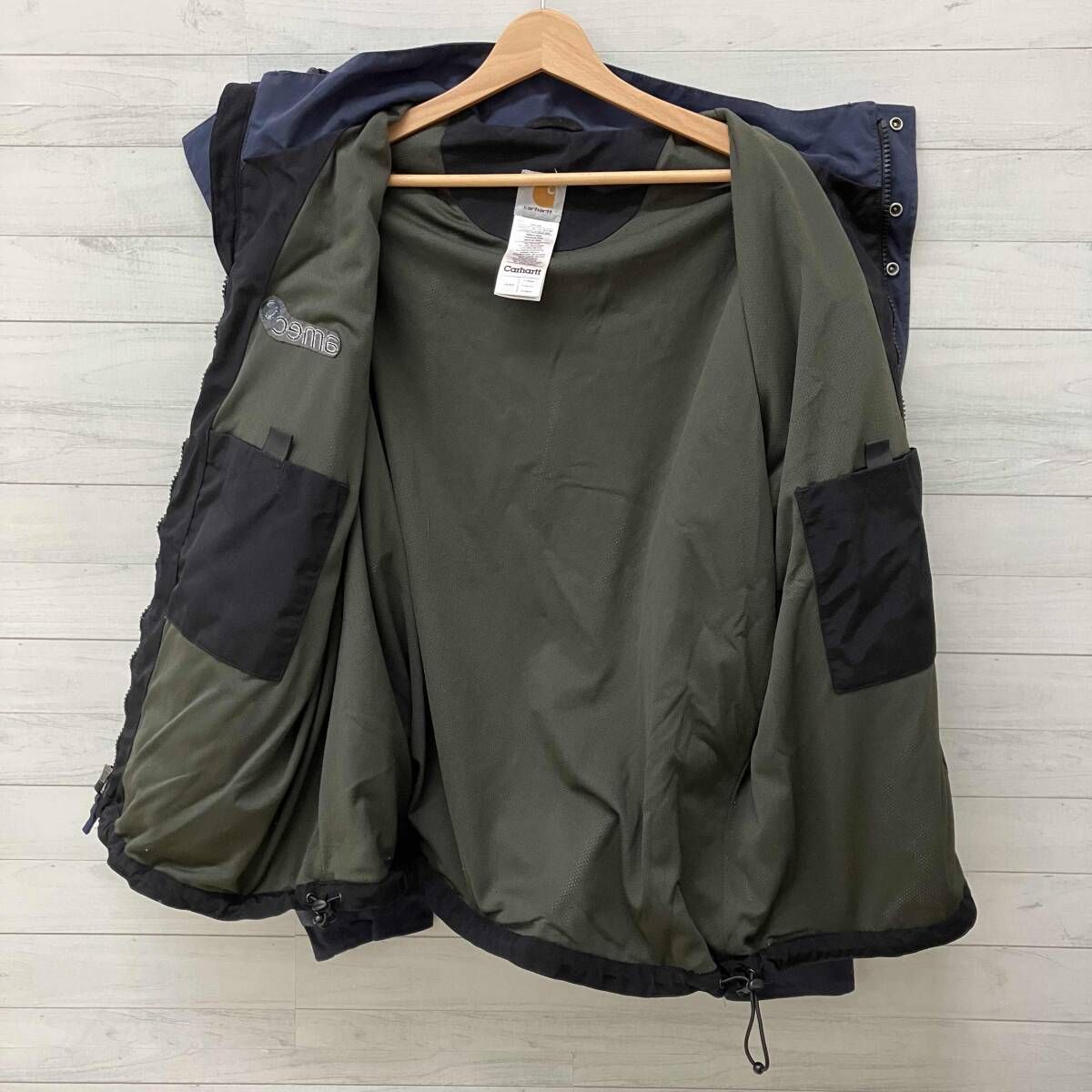 Carhartt カーハート ジャケット ナイロンジャケット J162-BLS フード