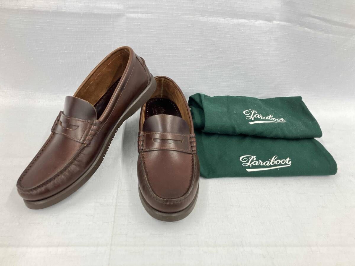 パラブーツ ローファー ブラウン サイズ5