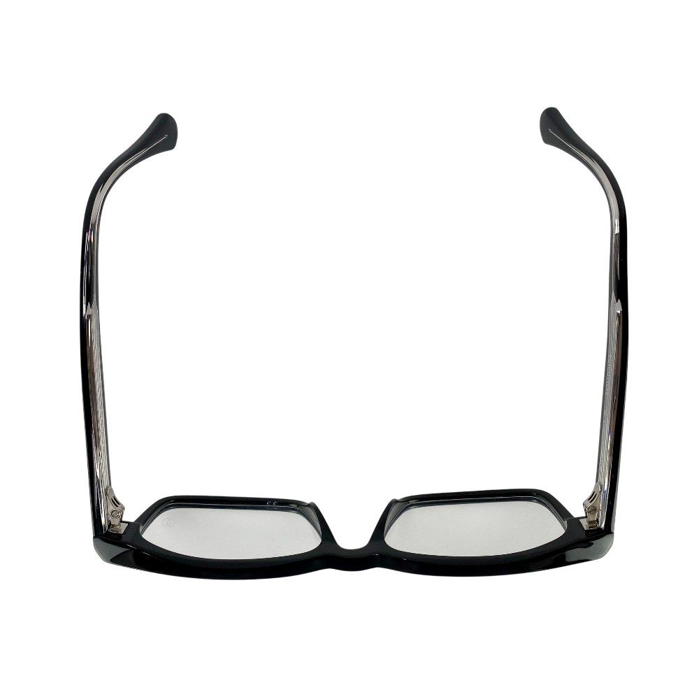 ■未使用■　カルティエ サントス 眼鏡 メガネ 度なし ブラック CT0291O 箱 【434068】8 Cartier - □未使用□ カルティエ サントス 眼鏡 メガネ 度なし