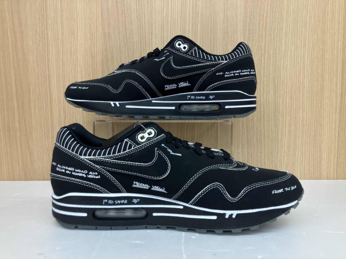 美品 NIKE ナイキ AIR MAX 1 TINKER SCHEMATIC エアマックス1