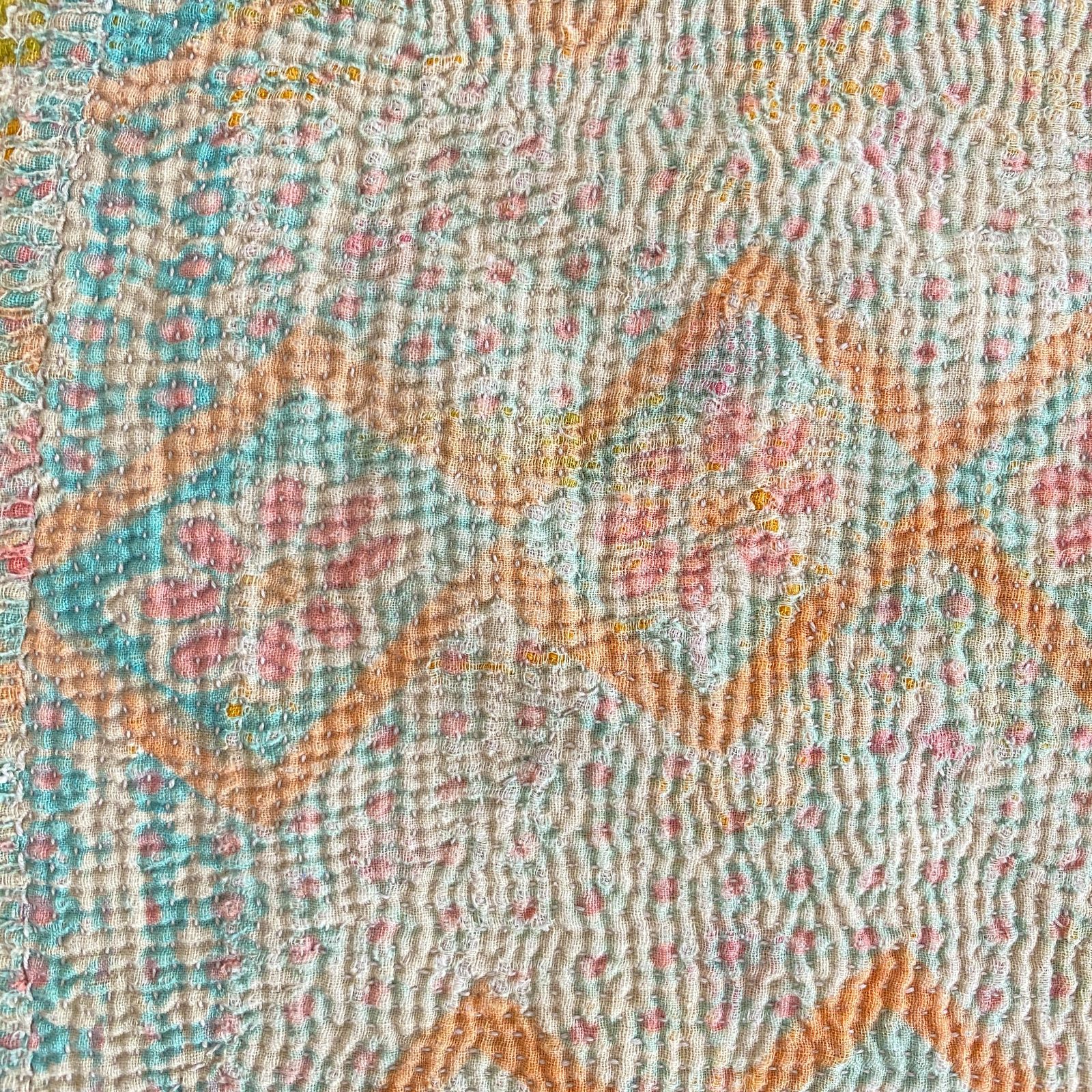 3463 ラリーキルト カンタキルト オールドファブリック ハギレ - メルカリ