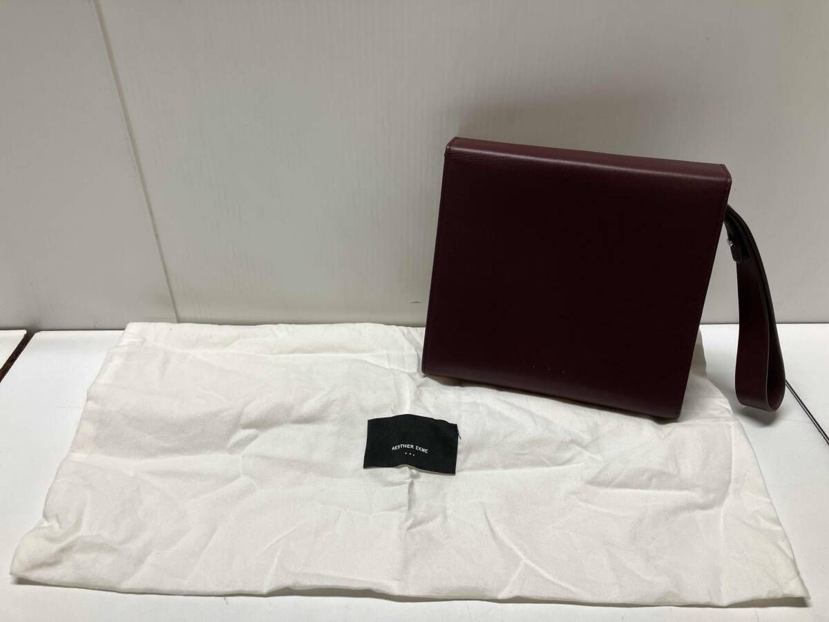AESTHER EKME エスターエクミ セカンドバッグ ブラウン系