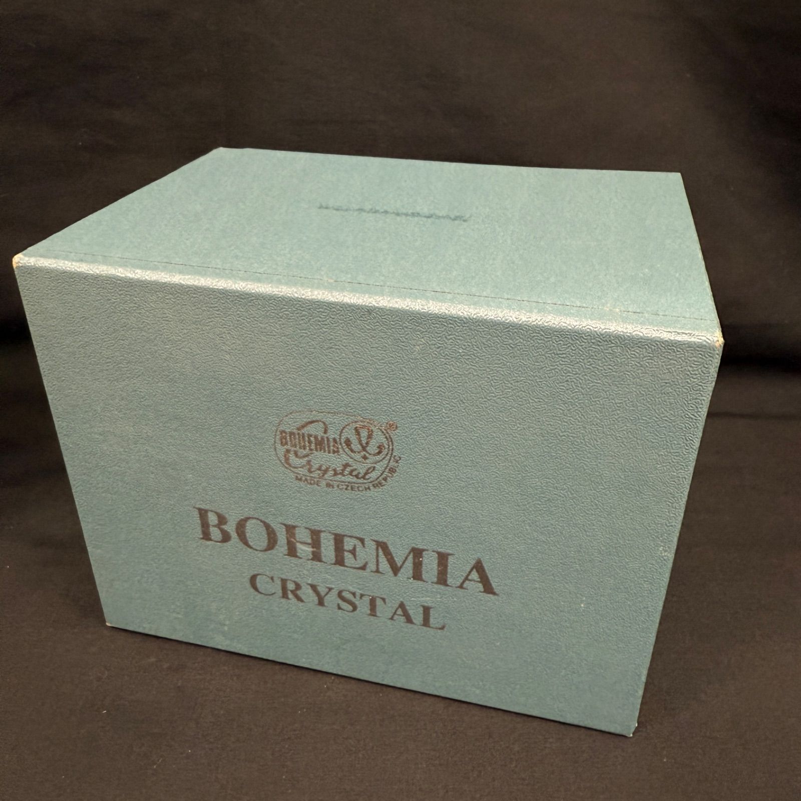 BOHEMIA CRYSTAL ボヘミア クリスタルグラス 花瓶 箱付き BOHEMIA CRYSTAL ボヘミア クリスタルグラス 花瓶 箱付き BOHEMIA