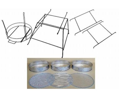 GG 129 らくらく土ﾌﾙｲｽﾀﾝﾄﾞBｾｯﾄ ﾌﾙｲ付