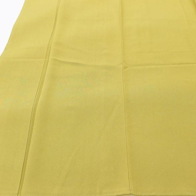 着物 末永くよろしく♪菜種油色”色無地