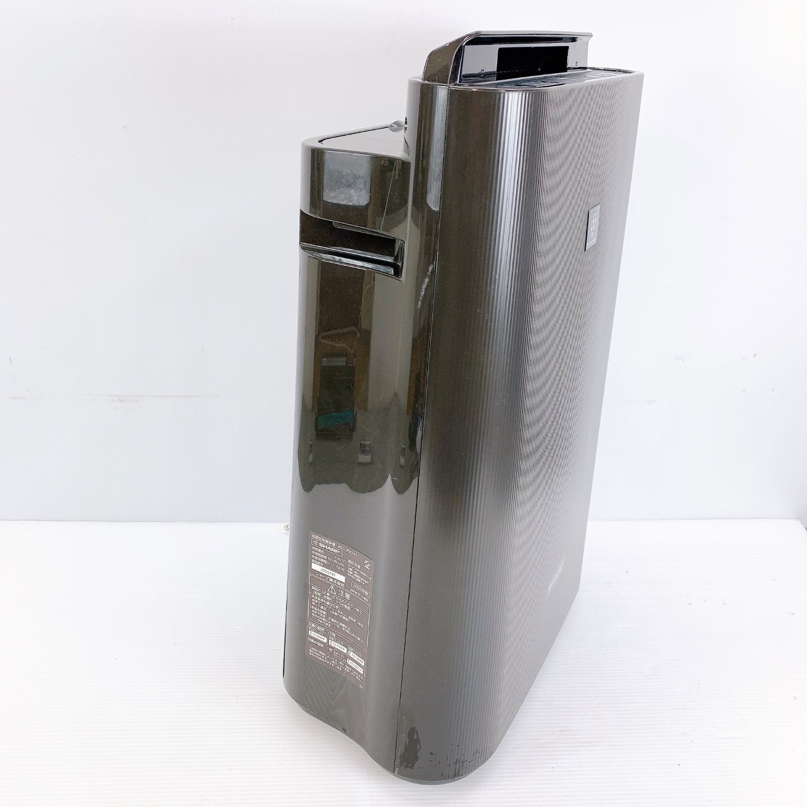 SHARP KC-J50-H 加湿空気清浄機 プラズマクラスタ H-067 SHARP シャープ 加湿空気清浄機 KC-J50-H グレー系 動作確認済み