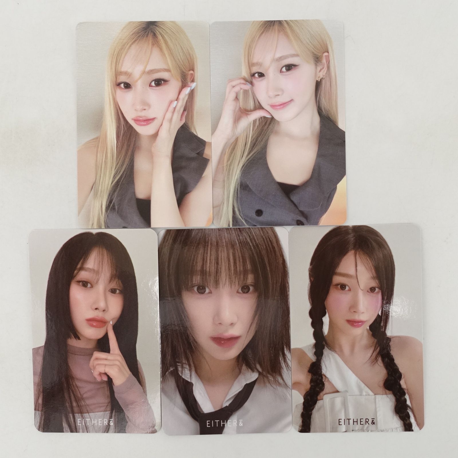 aespa ジゼル 2025 シーグリ EITHER＆ 特典 トレカ フォト カード