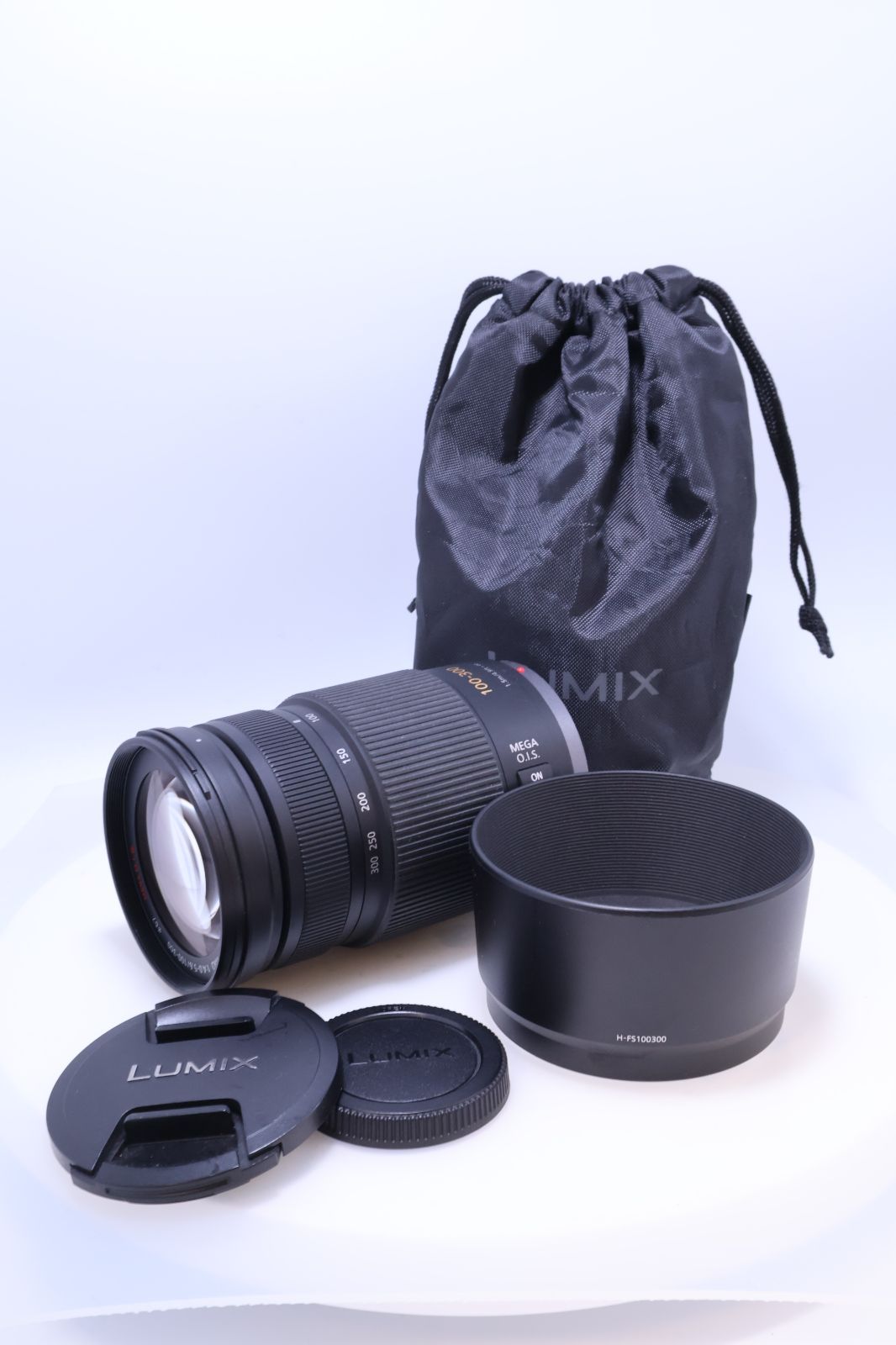 LUMIX G VARIO 100-300 mm F 4.0-5.6 MEGA O.I.S. H- パナソニック 望遠ズームレンズ マイクロフォーサーズ用 ルミックス