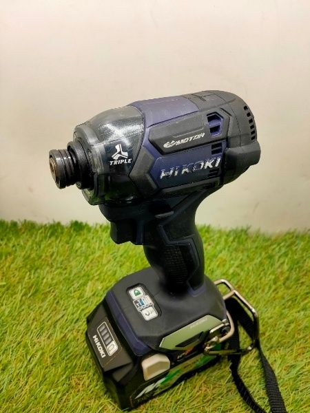 HiKOKI ハイコーキ 36 Vインパクトドライバ ディープオーシャンブルー バッテリ 充電器 ケース付き WH DC 2 XPD