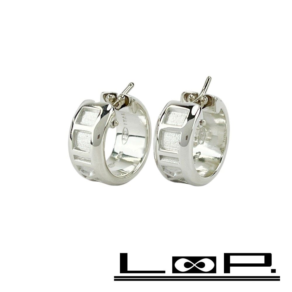 ティファニー □新同□磨き済□ アトラス フープ ピアス アクセサリー