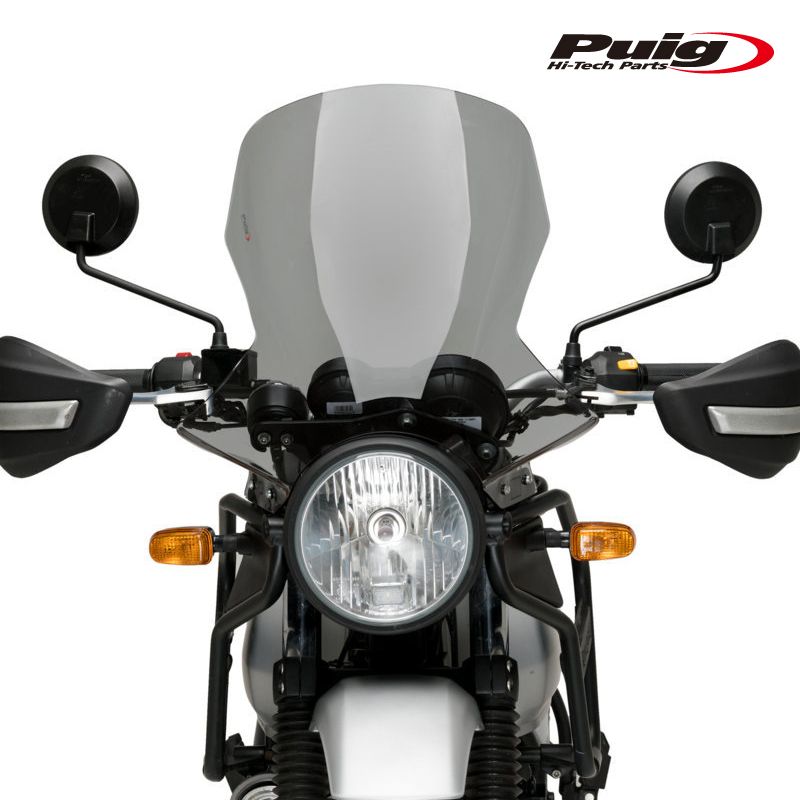 Puig 21122H SCREEN TOURING [SMOKE] ROYAL ENFIELD HIMALAYAN (21-23