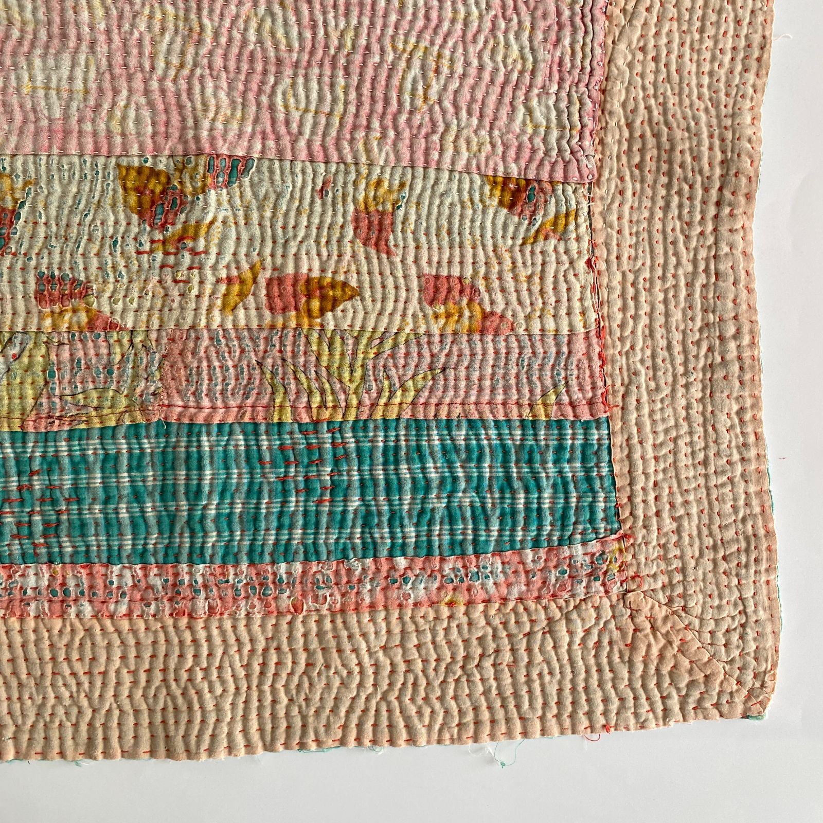 3466 ラリーキルト カンタキルト オールドファブリック ハギレ - メルカリ